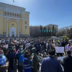 В Казахстане прошли митинги против строительства в стране новых китайских заводов